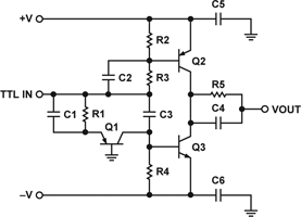 Figure 6. Discrete switch driver circuit
